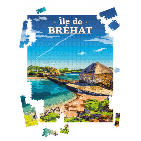 Puzzle de l'île de Bréhat
