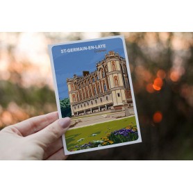 Carte postale de Saint-Germain-en-Laye - le château