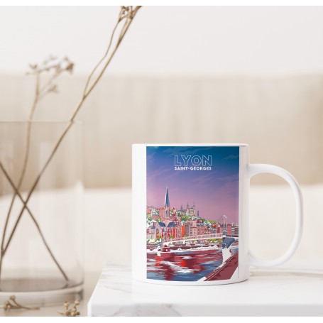 Mug de Lyon - Quartier Saint-Georges