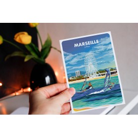 Carte Postale Marseille - Le Prado