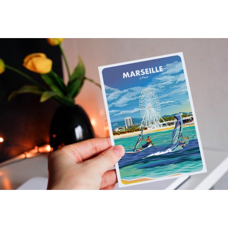Carte Postale Marseille - Le Prado