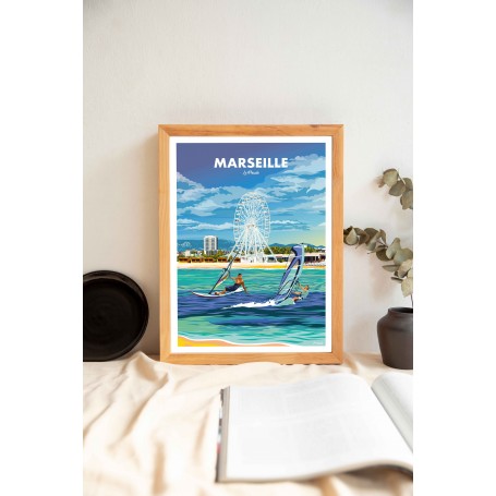 Affiche de Marseille - Le Prado