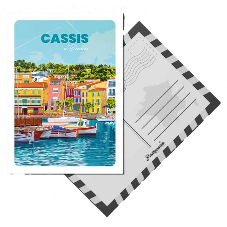Carte Postale de Cassis en Provence