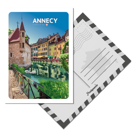 Carte postale d'Annecy