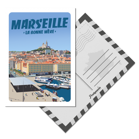 Cartes Postales de Marseille - la Bonne Mère
