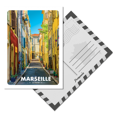Cartes Postale Marseille - Le Panier