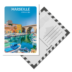 Carte Postale Marseille - Vallon des Auffes