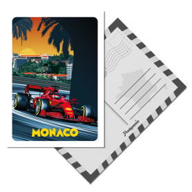 Carte postale de Monaco - Grand Prix