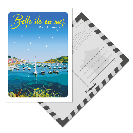 Carte Postale de Belle île en Mer