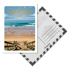 Cartes Postales de Lacanau - beach
