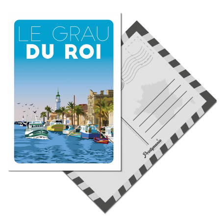 Carte Postale du Grau-du-Roi