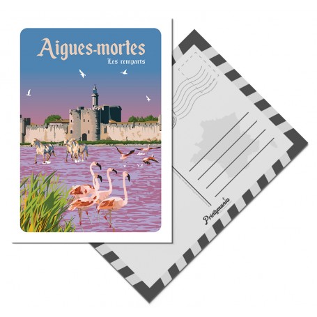 Carte Postale d'Aigues-Mortes