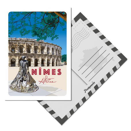 Carte postale de Nîmes