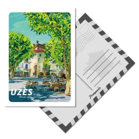 Carte postale d'Uzès