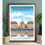 Affiche de Bordeaux - Place de la Bourse