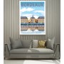 Affiche de Bordeaux - Place de la Bourse
