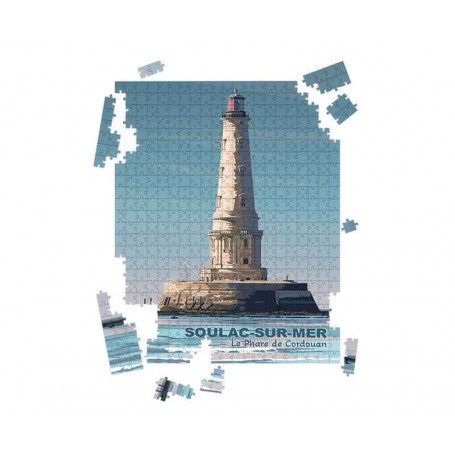 Puzzle de Soulac-sur-Mer - le Phare de Cordouan