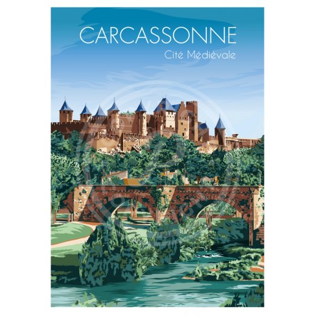 Affiche de Carcassonne