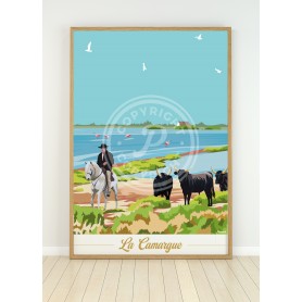Affiche de la Camargue