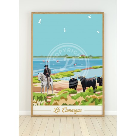 Affiche de la Camargue