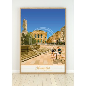 Affiche de Montpellier - Comédie