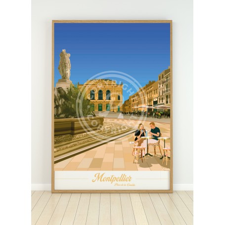 Affiche de Montpellier - Comédie