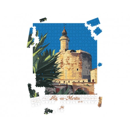 Puzzle d'Aigues-mortes - la tour