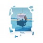 Puzzle de Gruissan - chalet