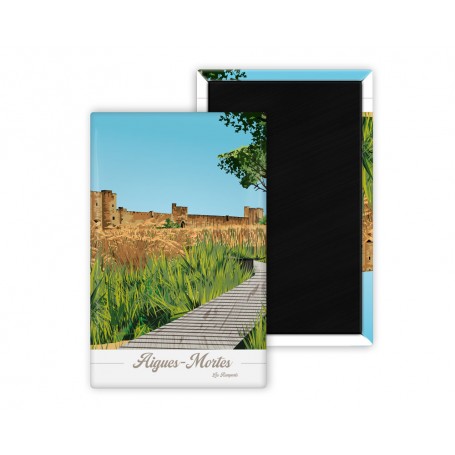 Magnet d'Aigues-Mortes - les remparts