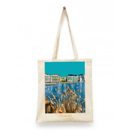 Tote Bag de Montpellier - bassin Jacques Coeur