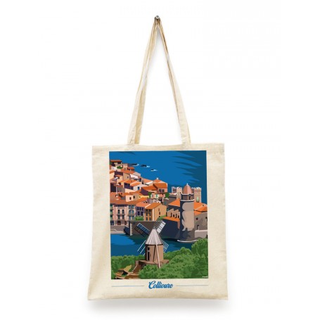Tote Bag de Collioure - moulin