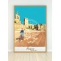 Affiche d'Avignon - Palais des Papes