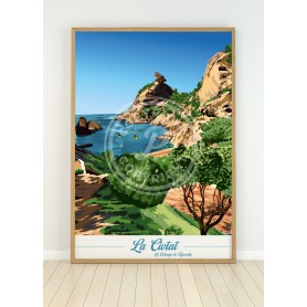 Affiche de La Ciotat - La Calanque de Figuerolles
