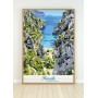 Affiche de Marseille - Calanque d'En Vault