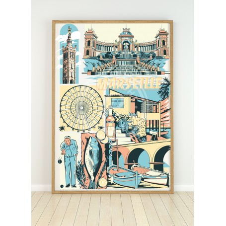 Affiche de Marseille - Générique