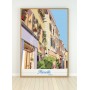 Affiche de Marseille - panier