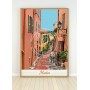 Affiche de Menton - ruelle