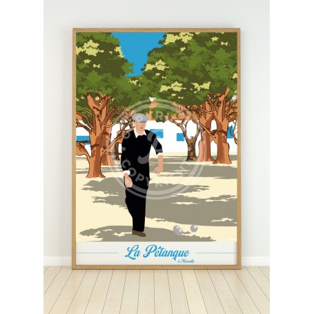 Affiche de la Pétanque