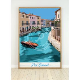 Affiche de Port Grimaud