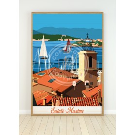 Affiche de Sainte-Maxime