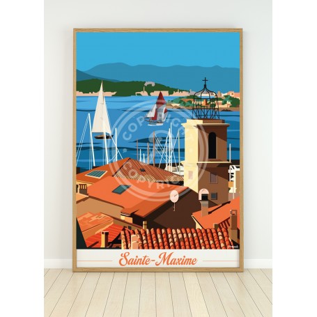 Affiche de Sainte-Maxime