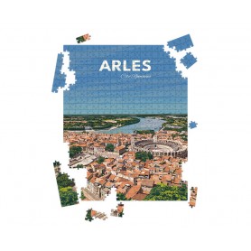 Puzzle d'Arles - aérienne