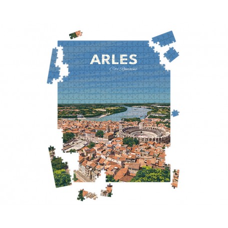 Puzzle d'Arles - aérienne