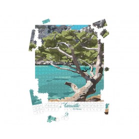Puzzle de Marseille - Calanque