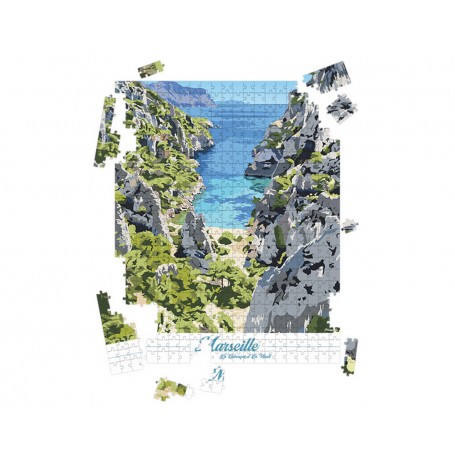 Puzzle de Marseille - Calanque d'En Vault