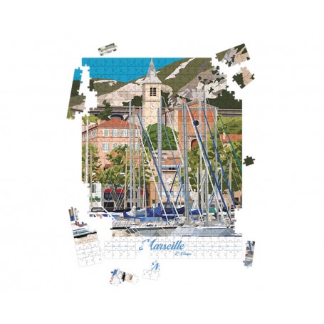 Puzzle de Marseille - L'Estaque