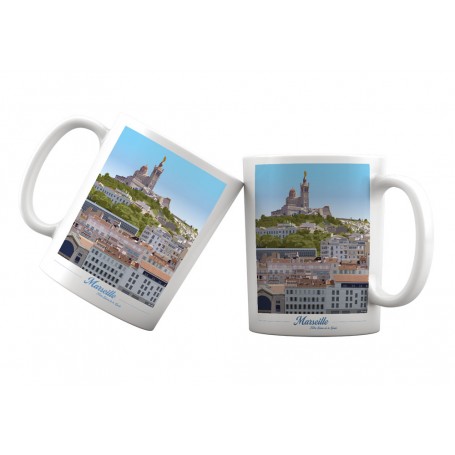 Mug de Marseille - Notre Dame de la Garde