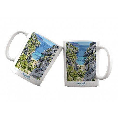 Mug de Marseille - Calanque d'En Vault