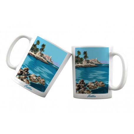 Mug d'Antibes - rochers