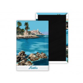 Magnet d'Antibes - rochers